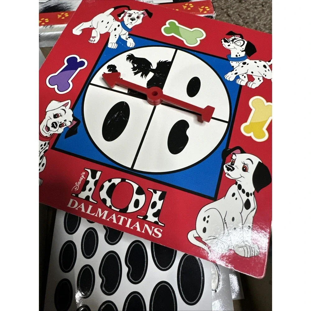 1996 101 Dalmatians Spin for Spots Game by Mattel Complete